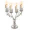 Costway Reindeer Candle Holder for Tealight Aluminum Christmas Ornament for 4 Candles